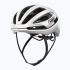 Шолом велосипедний ABUS Taipan LED shiny white
