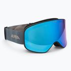 Окуляри лижні Alpina Slope Q-Lite black/ dirblue matt/ blue
