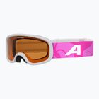 Окуляри лижні дитячі Alpina Piney 2.0 white/pink matt