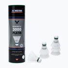 Волани для бадмінтону VICTOR Nylon Shuttle 3000 6 шт. білі 101519