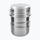Набір посуду туристичного Tatonka Handle Mug 600 мл steel