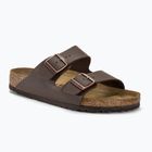 Шльопанці BIRKENSTOCK Arizona BF Regular темно-коричневі