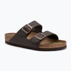 BIRKENSTOCK Arizona NL Регулярні темно-коричневі шльопанці