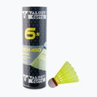 Волани для бадмінтону Talbot-Torro Tech 450, Premium Nylon 6 шт. жовті 469083