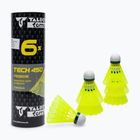 Волани для бадмінтону Talbot-Torro Tech 450, Premium Nylon 6 шт. жовті 469283