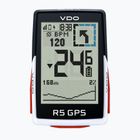 Велокомп'ютер VDO R5 GPS Full Sensor Set чорно-білий 64052