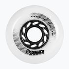 Колеса для роликових ковзанів Powerslide Spinner 76mm/88A 4 шт. білі 905326