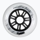 Роликові ковзани Powerslide Spinner 100 мм/88A колеса 3 шт білі.