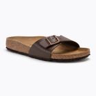 Шльопанці BIRKENSTOCK Madrid BF Narrow dark brown