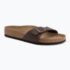 Шльопанці BIRKENSTOCK Madrid BF dark brown