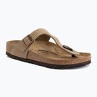 Шльопанці BIRKENSTOCK Gizeh Oiled Leather tabacco brown