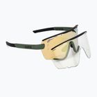 Окуляри велосипедні UVEX Sportstyle 236 Set moss green black mat/mirror yellow 53/3/004/7216