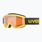 Дитячі гірськолижні окуляри UVEX Speedy Pro жовті/лазерголд