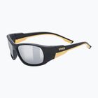 Окуляри сонцезахисні дитячі UVEX Sportstyle 514 black matt/mirror silver