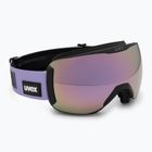 Окуляри лижні UVEX Downhill 2100 CV black matt/mirror lavender green
