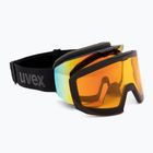 Окуляри лижні UVEX Evidnt Attract S V + case black matt/mirror rainbow clear