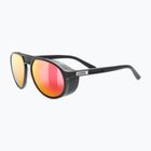 Окуляри сонцезахисні UVEX MTN Classic Pure black matt/mirror red