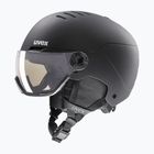 Шолом гірськолижний UVEX Wanted Visor Pro V black matte