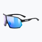 Окуляри сонцезахисні UVEX Sportstyle 237 CV black matt/mirror blue