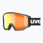 Окуляри лижні UVEX Athletic CV black/mirror red