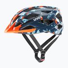 Шолом велосипедний дитячий UVEX Air Wing 2 papaya/bubble blue
