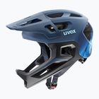 Шолом велосипедний дитячий UVEX React Fullface Jr dusk blue matt