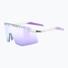 Окуляри сонцезахисні UVEX Pace Stage clear/mirror pink