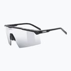 Окуляри сонцезахисні UVEX Flowline black matt/mirror silver