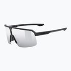 Окуляри сонцезахисні UVEX Ramp black matt/mirror silver