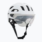Шолом велосипедний UVEX Stride Visor white matt/lite mirror silver