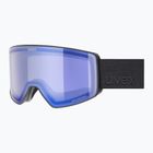 Окуляри лижні UVEX Scenic P S0-S4 black matt/mirror blue/pola
