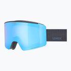 Окуляри лижні UVEX Ignite FM S3 black matt/mirror blue