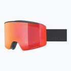 Окуляри лижні UVEX Ignite FM S3 black matt/mirror red