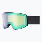 Окуляри лижні UVEX Scenic FM S2 black matt/mirror green