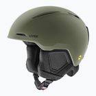 Шолом лижний UVEX Monte LT MIPS khaki matt