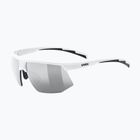 Окуляри сонцезахисні UVEX Aerios Small V white matt/smoke