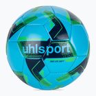 М'яч футбольний uhlsport Lite Soft 350 ice blue/navy/fluo green розмір 5