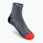 Шкарпетки для трекінгу жіночі Salewa MTN TRN AM чорно-сірі 69031