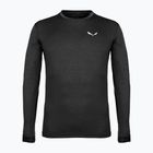 Футболка трекінгова чоловіча Salewa Puez Melange Dry black out melange