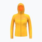 Жіноча трекінгова кофта Salewa Agner PL Hooded gold