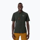 Чоловіча сорочка Salewa Puez Dry S/S темно-оливкова