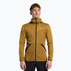 Кофта флісова чоловіча Salewa Puez Melange PL FZ Hoody коричнева 00-0000027386