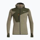 Кофта трекінгова чоловіча Salewa Puez 2 Dry Hood FZ dark olive melange