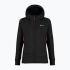 Жіночий трекінговий світшот Salewa Puez PL Hooded black out