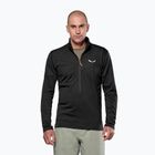 Кофта трекінгова чоловіча Salewa Puez Cammio Polarlite Half Zip Black Out