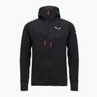 Кофта трекінгова чоловіча Salewa Agner PL Hooded black out