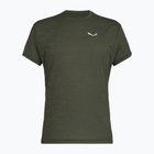 Чоловіча футболка Salewa Puez Melange Dry faded green melange