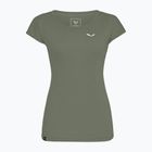 Жіноча футболка Salewa Puez Melange Dry faded green melange