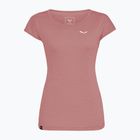 Жіноча футболка Salewa Puez Melange Dry desert pink melange