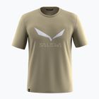 Чоловіча футболка Salewa Solidlogo Dry quicksand